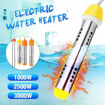 

1000W/2500W/3000W Floating Electric Heater Boiler Water Heating Element Portable Immersion Suspension Bathroom Swimming Pool
