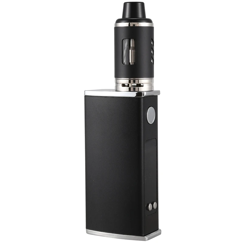 Электронная сигарета 80 Вт регулируемый vape mod box kit 2200mah 0.3ohm 3 мл бак электронная сигарета большой дым атомайзер вейпер(черный