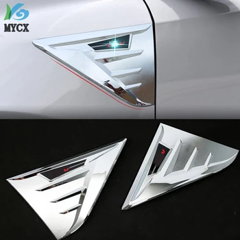 

2Pcs/set ABS Chrome Outer Air Vent Outlet Cover Body Trim Car Styling Accessories Fit For Honda CRV 2017 2018 2019