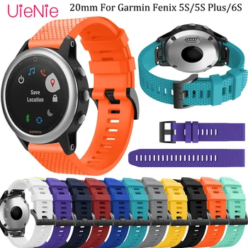 

20mm Quick release strap For Garmin Fenix 5S classic bracelet For Garmin Fenix 6S smart watch band For Garmin Fenix 5S Plus band
