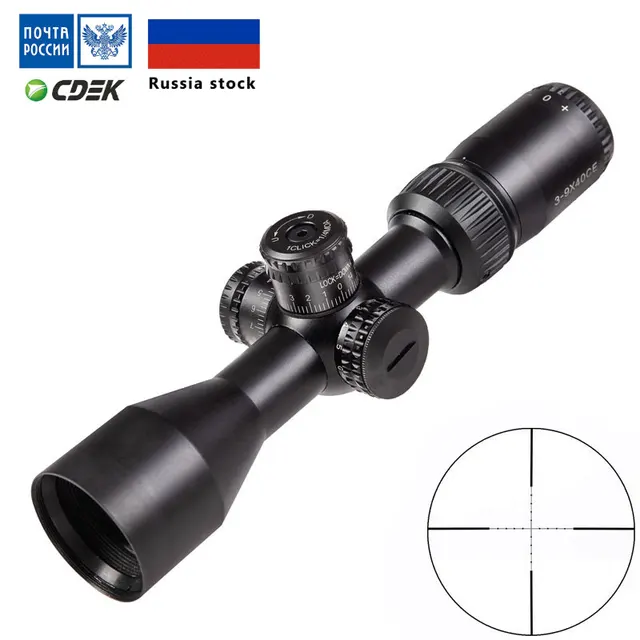 US $29.80 Cheap Compact Hunting Tactical Optics Scopes 3-9X40 Illuminated Reticle Sights For Sale
