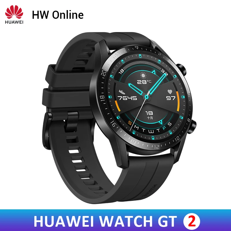 

Huawei Watch GT 2 GT2 Smart Watch Bluetooth Smart Watch 5.1 14 Days Battery Life Phone Ringer Pulse For Android iOS