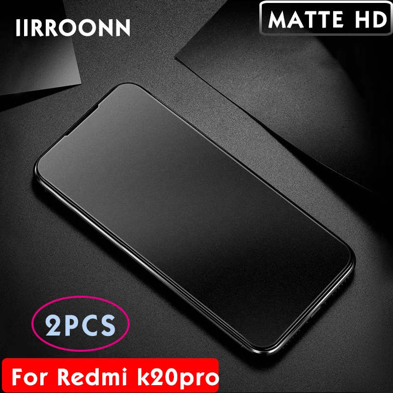 4 стиля) 2 шт./лот, матовое закаленное стекло для Xiaomi Redmi K20 pro, Защита экрана для Redmi k20, закаленное стекло с защитой от синего света, светильник - Цвет: Matte HD