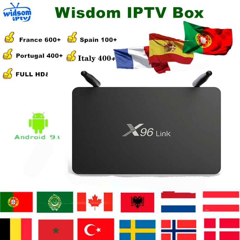 

World IPTV Smart TV Box x96 Link android Box android Box Spain iptv subscription m3u abonnement iptv France Germany Italy IPTV