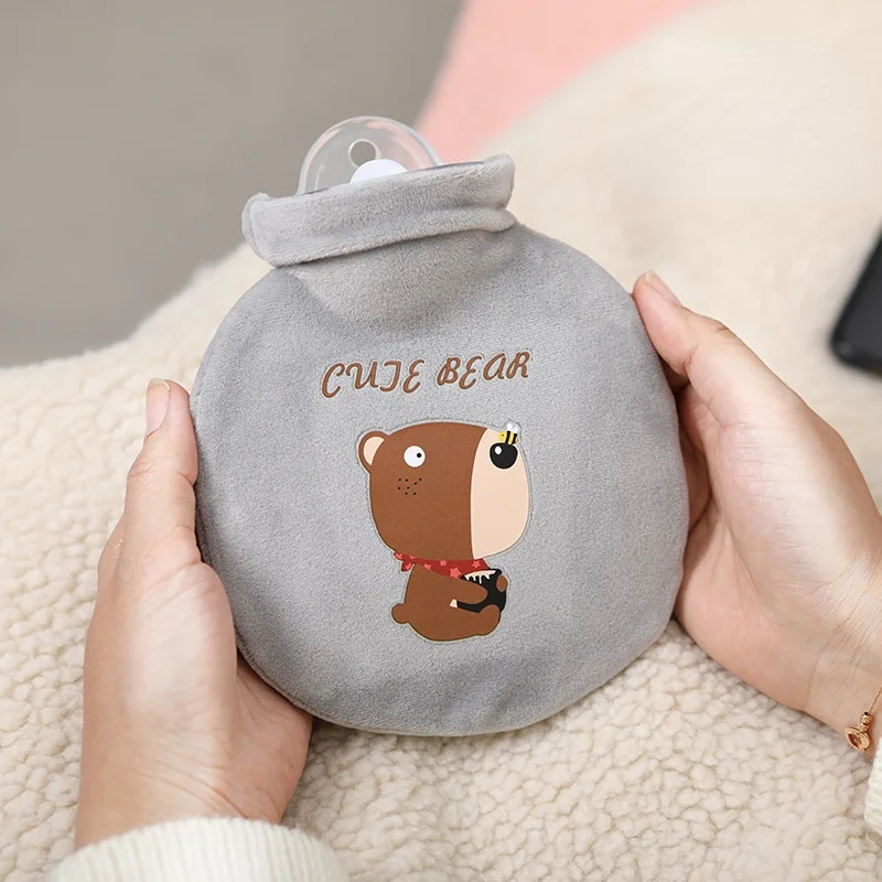 

1Pcs Cute Cartoon Hot Water Bottles Keep Warming Hot Water Bag Portable Explosion-proof Hand Foot Warming Products