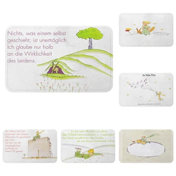 

Le Petit Prince Little Prince Quotes Cool Mat Bath Carpet Decorative Anti-Slip Mats Room Car Floor Bar Rugs Door Home Decor Gift