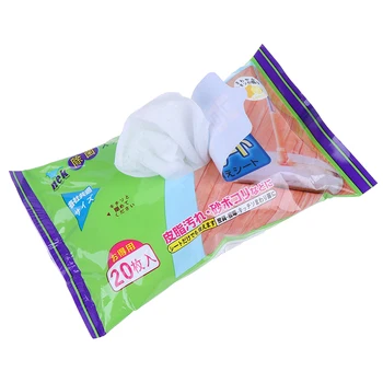 

20Pcs/bag Dust Removal Paper Flat Mop Replacement Paper Disposable Wipe Paper Cleaning Wipes Dust