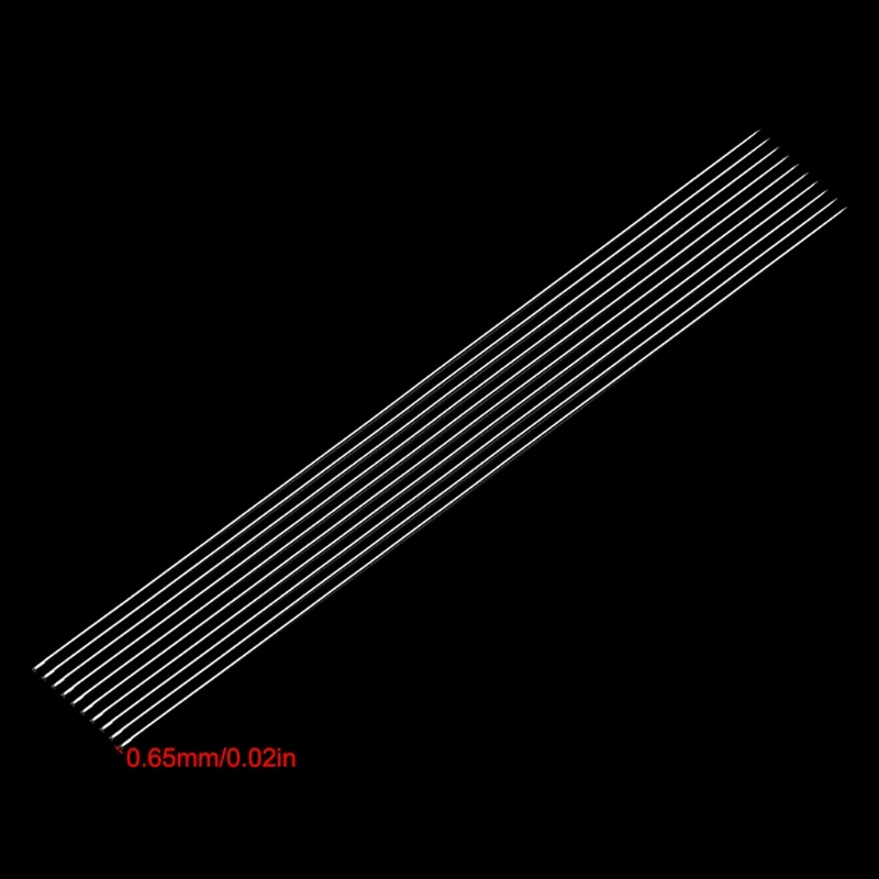 

10 Pcs Big Eye Beading Threading Needles DIY Bracelet Jewelry String 23cm Y4QB