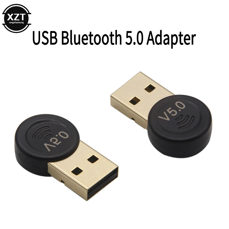 USB Bluetooth адаптер V5.0 Настольный беспроводной аудио приемник передатчик ключ для PS4 компьютерная мышь Aux аудио динамик музыка