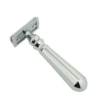 

Men's Vintage Manual Razor Metal Gourd Type Razor Safety Razor Multi-function Shaving Knives Portable