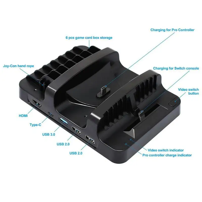 Охлаждающая подставка USB 3,0 2,0 тип-c HDMI ТВ конвертер подходит для пульта памяти