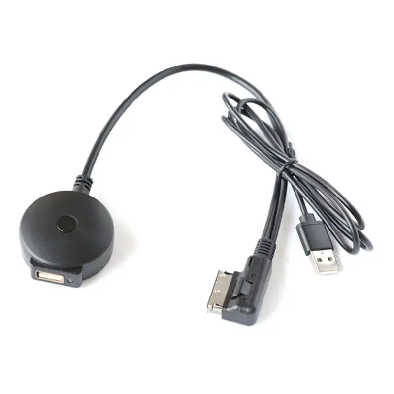 Автомобильный Bluetooth AUX приемник кабель с USB адаптером для VW Audi A4 A5 A6 Q5 Q7 S4 S5 аудио медиа вход AMI MDI интерфейс U90C