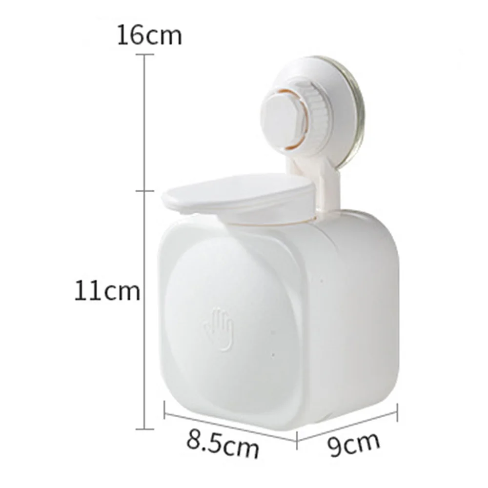 1 шт. диспенсер для жидкого мыла бесплатный Пробивной шампунь диспенсер для кухонного мыла настенный квадрат аксессуары для ванной комнаты