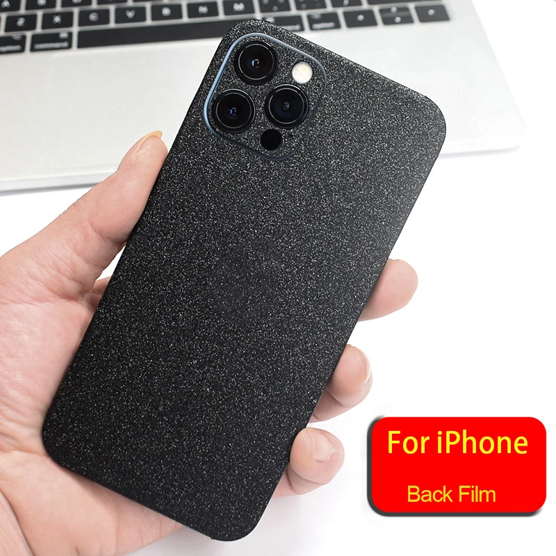 Матовая 3d-пленка с эффектом вспышки наклейка полным покрытием для iPhone 12 11 Pro Max Mini