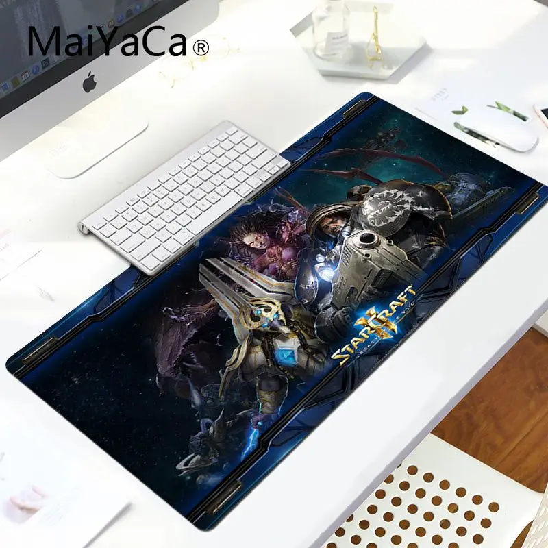 LockEdge 30X90cm MaiYaCa Star ремесло индивидуальные коврики для мышки ноутбук коврик для мышки в стиле аниме Удобная мышка коврик игровая защелка для мыши - Цвет: LockEdge 30X90cm