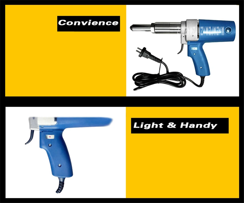 P1M-SA3-5 электрический пистолет для заклепок, профессиональный инструмент для заклепок, пистолет для заклепок, портативный пистолет для