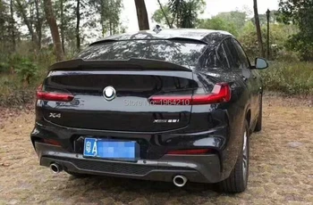 

PSM Style Exterior Carbon Fiber Modified Rear Spoiler Tail Trunk Wing Boot Lip Wing For BMW X4 G02 2019 2020