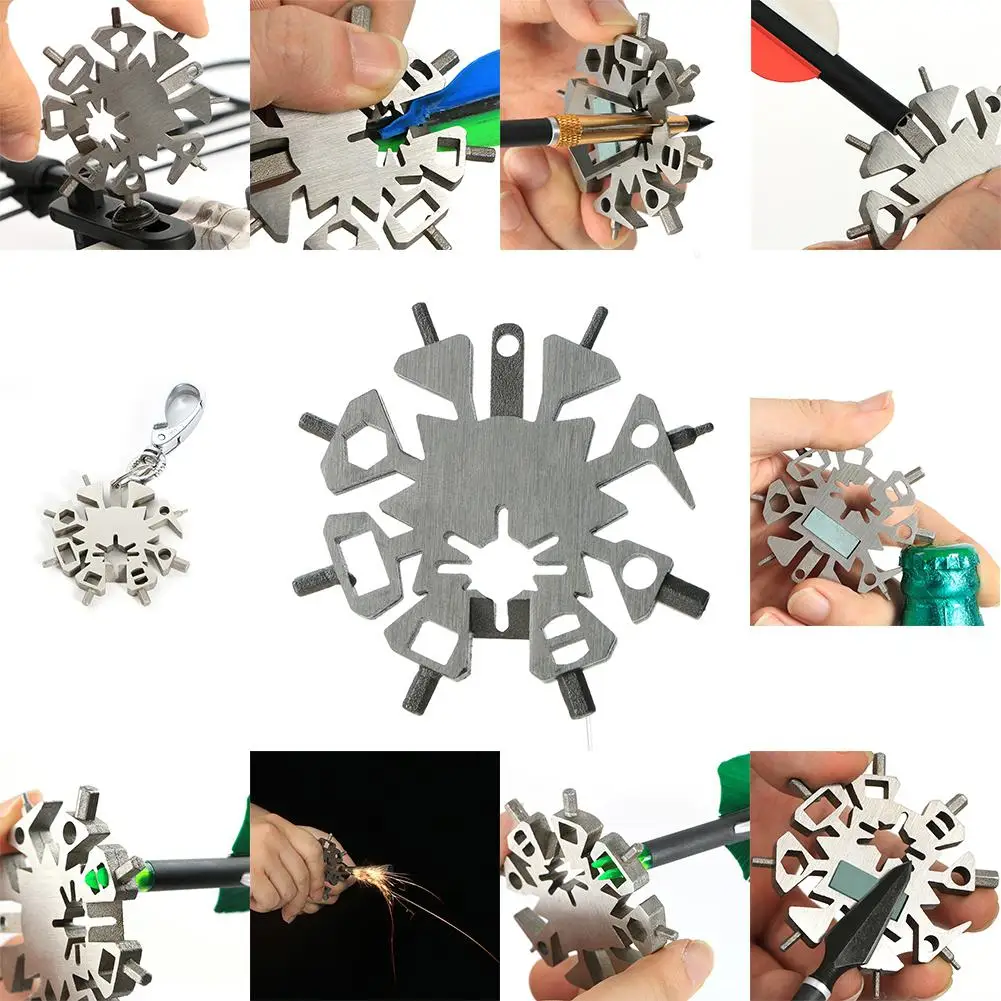 21 Kinds Multifunctional Arrow Repairing Tool Plus Archery Shaft Fletching Adiustment Nock Puller | Спорт и развлечения