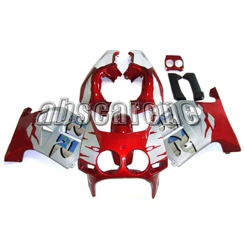 

Complete Fairings for Honda CBR250RR MC19 1988 1989 CBR 250RR MC19 88 89 ABS Injection Bodywork White Red Panels Kits