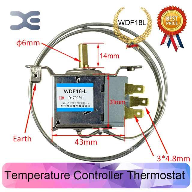 Refrigerator Fridge Freezer Thermostat Temperature Controller For Model  WDF-20/WDF-16/WDF-18/WDF-25