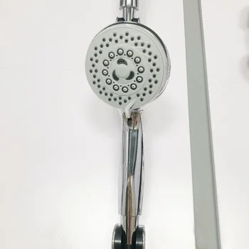 

Handheld Shower Head Water Saving Anti Drop High-power Shower Sprinkler Eco-friends ABS Shower Nozzle Bathroom Accessories