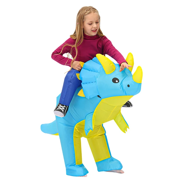Kids Purim Party Cosplay Costumes Toy Animal Child Costume Suit Anime Inflatable Dinosaur Costume Boys Girls Costume Cool Gift 4
