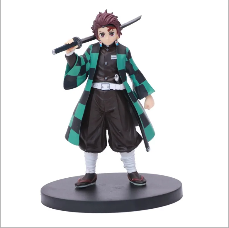 6 Demon Slayer Kimetsu no Yaiba игрушка креативная Kamado кукла подарок для детей украшение торта подарок на день детей - Цвет: 6