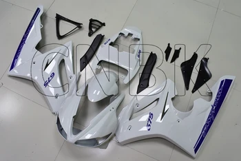 

for Triumph 675 09 10 Full Body Kits Daytona 2009 Blue White Body Kits for Triumph 675 2009 - 2012 Fairing Kits