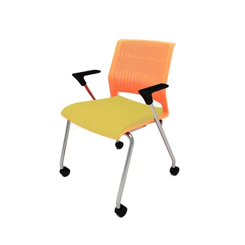 

Hot Office Furniture Gaming Chair with Armrest Training Computer Chair Modern style Plastic Steel With Cushion