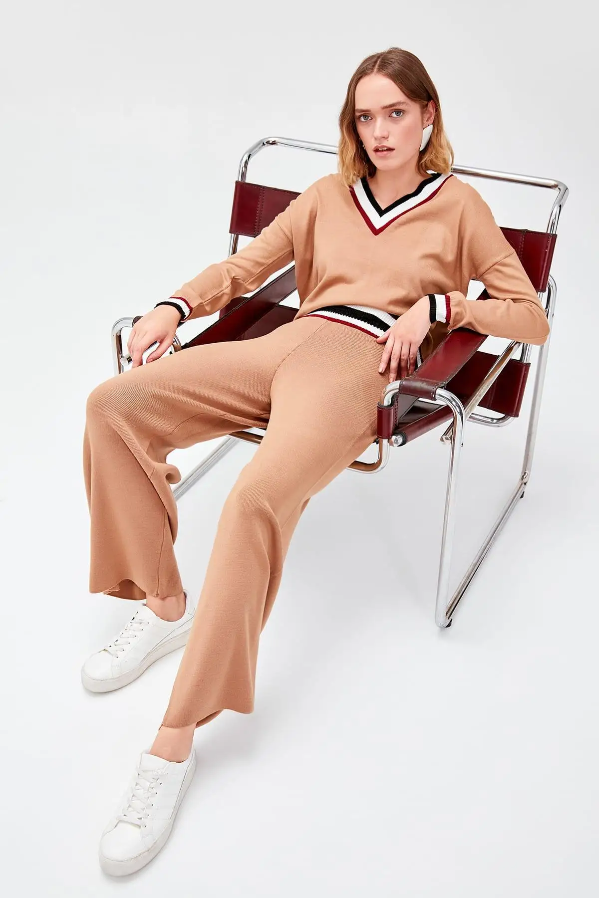 Trendyol Camel Брюки-клеш TWOAW20XS0034 | Женская одежда