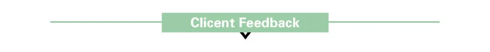 8-clicent feedback