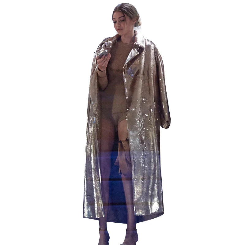 [EAM] Asymmetrical Split Fur Big Size Knitting