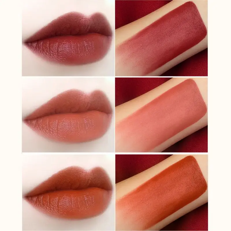 Long Lasting Lipstick Maquiagem Non-Fading Matte Small Gold Diamond Pearl Fashion Smooth Lipstick Lip Makeup MKXJ