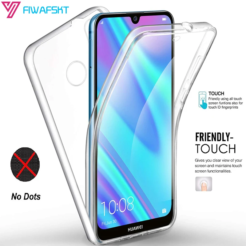 Чехол с полным покрытием 360 градусов для Huawei P Smart 2019 Z P20 P30 Lite Y5 Y6 Y7 Y9 Prime Honor 10 10i 20 Pro