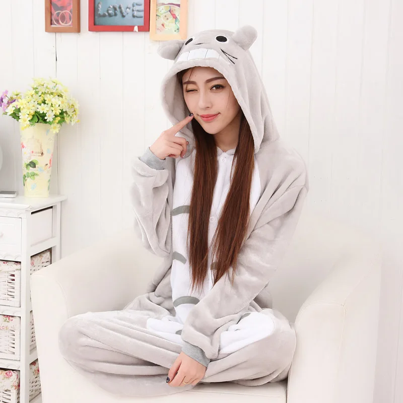 Аниме, для взрослых, Пикачу, кигуруми, единорог, Onesie, фланелевая Женская пижама, костюм животного, необычный, Покемон, косплей, цельное, ночное белье