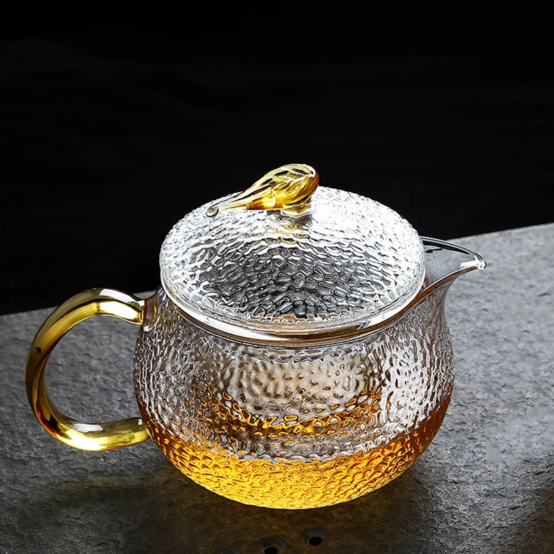 300 мл/500 мл Творческий Чай горшок термостойкие Стекло фильтр ручка горшок Чай церемонии посуда Чай посуда чайник для заваривания цветочного чая Декор Горшков