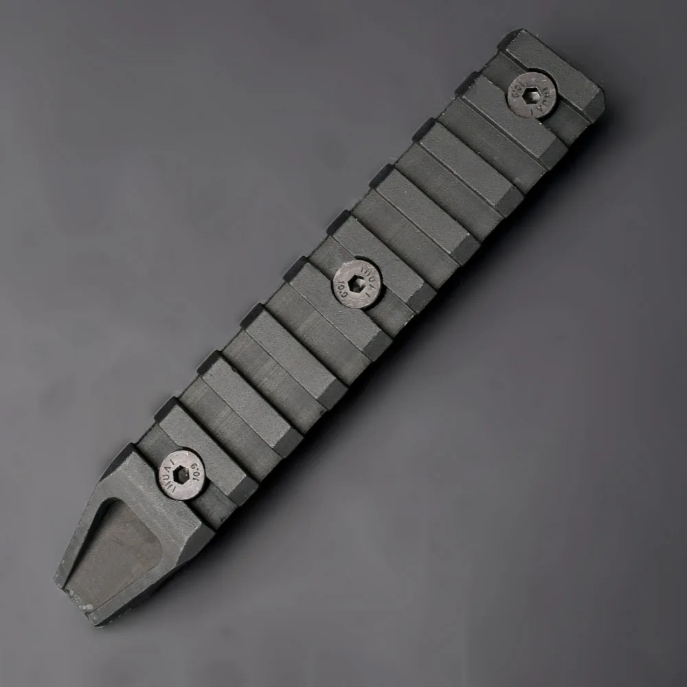 9 слотов Keymod& M-Lok Picatinny Rail Handguard Rail Mount с Keymod Mlok винтовой гайкой