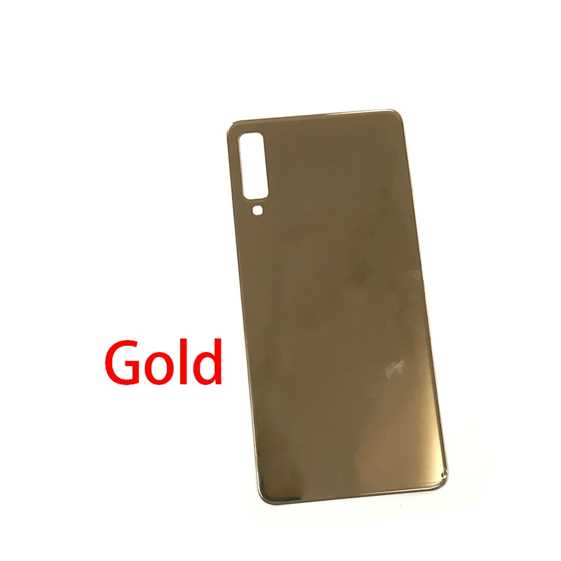 20 шт./лот Задняя крышка батареи Стекло для samsung Galaxy A7 A750 - Цвет: Gold