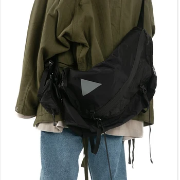 

New Street Tactical Outdoor Shoulder Bag Men Waterproof Messenger Bag Large Multi-functional Practical Sling Chest Bag for Male