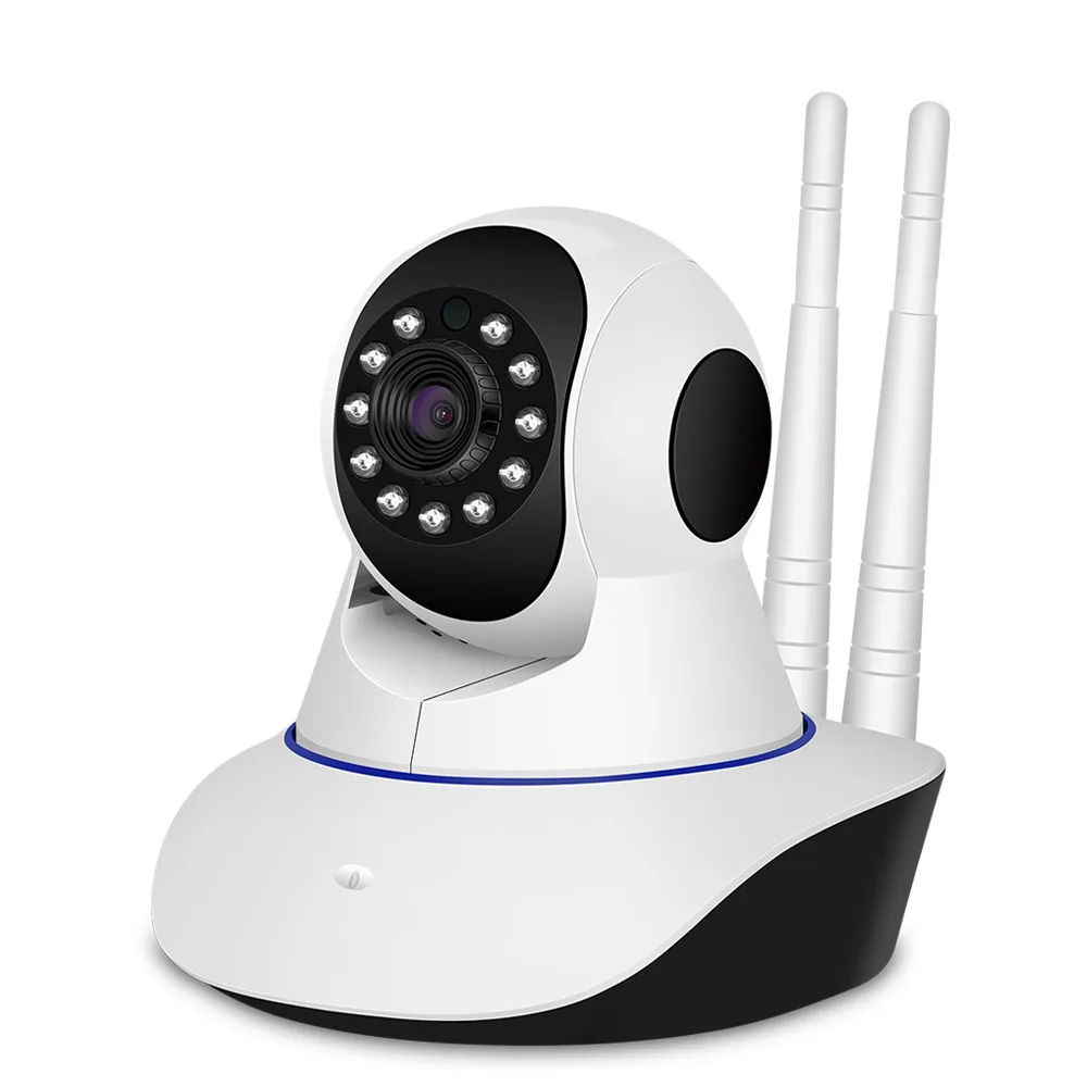 Камера видеонаблюдения H.265 беспроводная 2 Мп 1080P Wi Fi проводная инфракрасная с