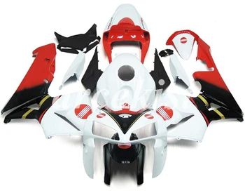 

New ABS Injection Mold motorcycle Fairings 100% Fit For Honda CBR600RR F5 05 06 2005 2006 fairings bodywork set White red