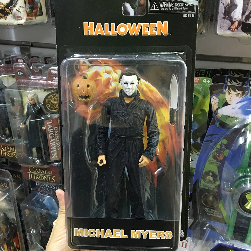

Halloween Michael Myers Cartoon Toy Action Figure Model Doll Gift