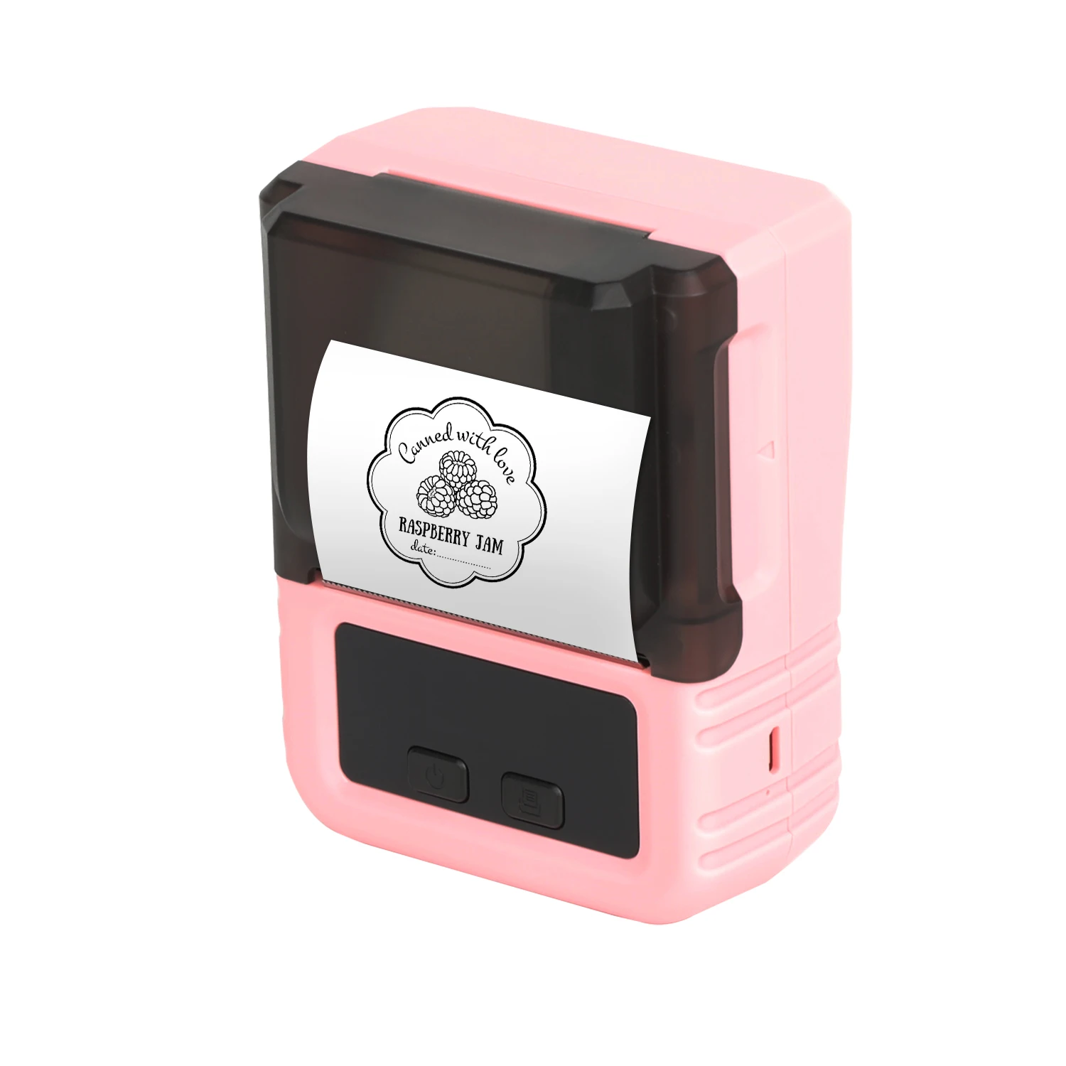 Aibecy Portable 203dpi Thermal Printer Handheld Label Support 20-50mm Paper Width Multiple Language Print Use with APP | Компьютеры и