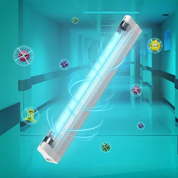 

UVC Germicidal Ultraviolet 8W 6W T5 Sterilizer Sterilizer Kill Dust Light EU/US Plug 110V/220v Germicidal For Bedroom Hospital