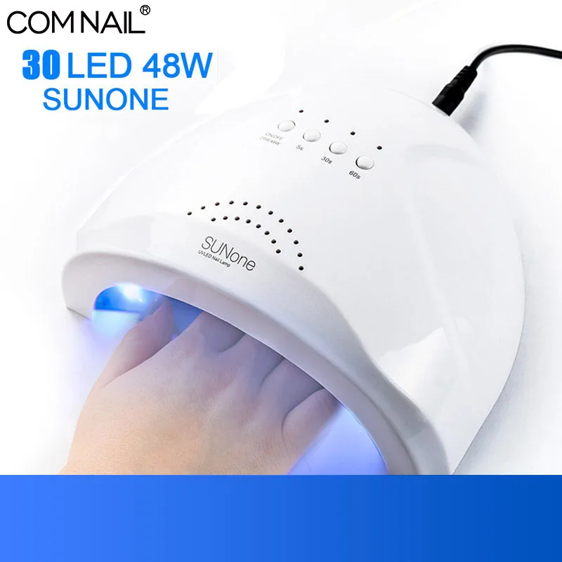 

COMNAIL RU Ship 48W Sunone UV LED Nail Lamp 30 leds Fast Drying Auto Sensor Manicure Tools Suit for All Gel Nail Base Top Coat