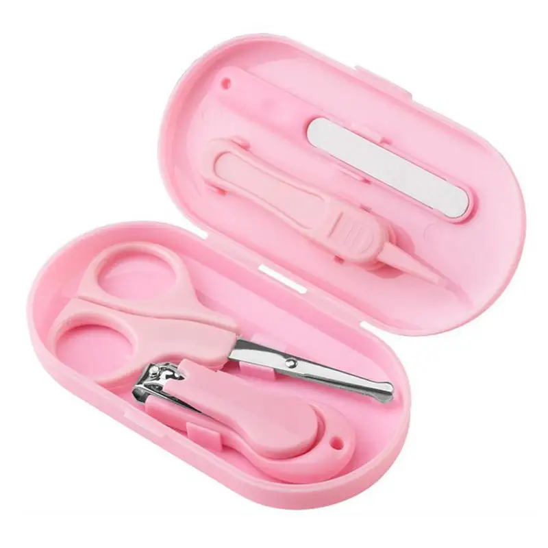 Детский набор для ухода за ногтями Детские кусачки для ногтей детские пилки для ногтей Прекрасный Детский набор для ухода за ногтями цвет случайный