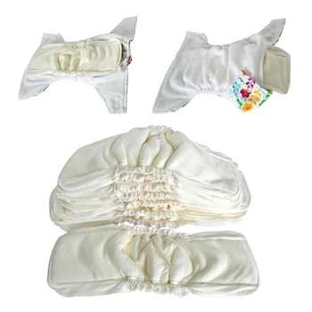 

1Pcs Reusable Bamboo Charcoa Baby Cloth Diaper Insert Mat 5 Layers Washable Nappy Inserts Changing Liners