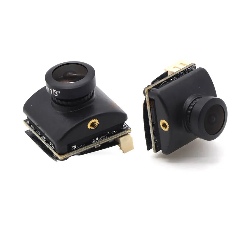 

New 1200TVL 1/3" COMS 2.1mm Lens PAL Color Video FPV mini Camera Super Light 19mm*19mm for RC FPV Mini Racing Drone Quadcopter