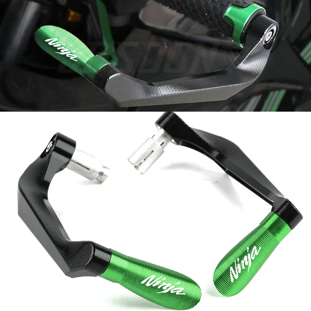 Для KAWASAKI Ninja ниндзя 250 300 400 650 1000 ZX-6R ZX-10R мотоциклетные ручки гвардии сцепные рычаги