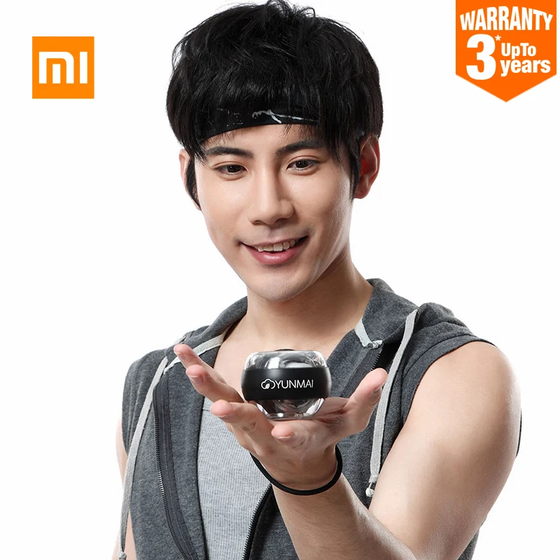 

XIAOMI MIJIA LED Wrist ball Trainer Relax Gyroscope Ball High Quality Muscle Power Ball Gyro Arm Exerciser Fitness Equipments